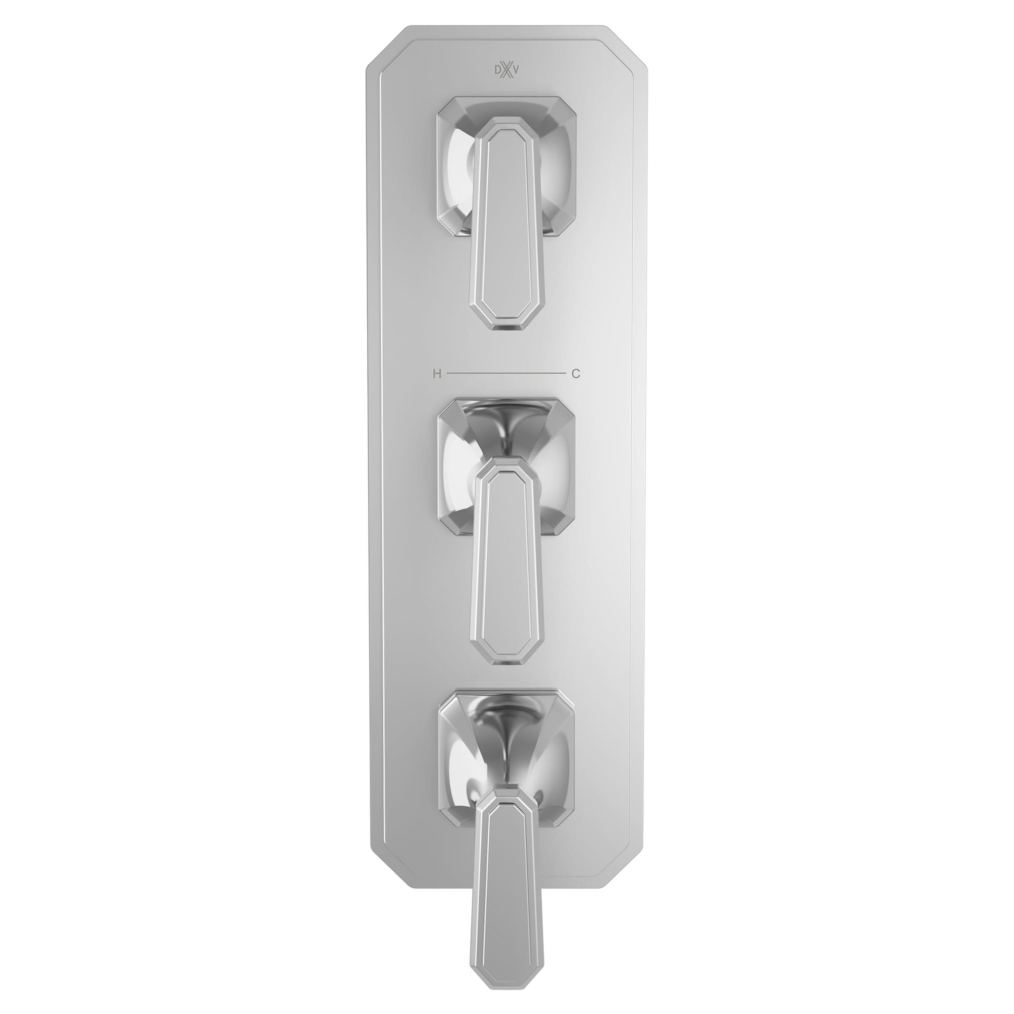 Belshire 3-Handle Thermostatic Valve Trim Only with Lever Handles